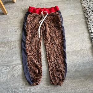 Monrow leopard sweatpants